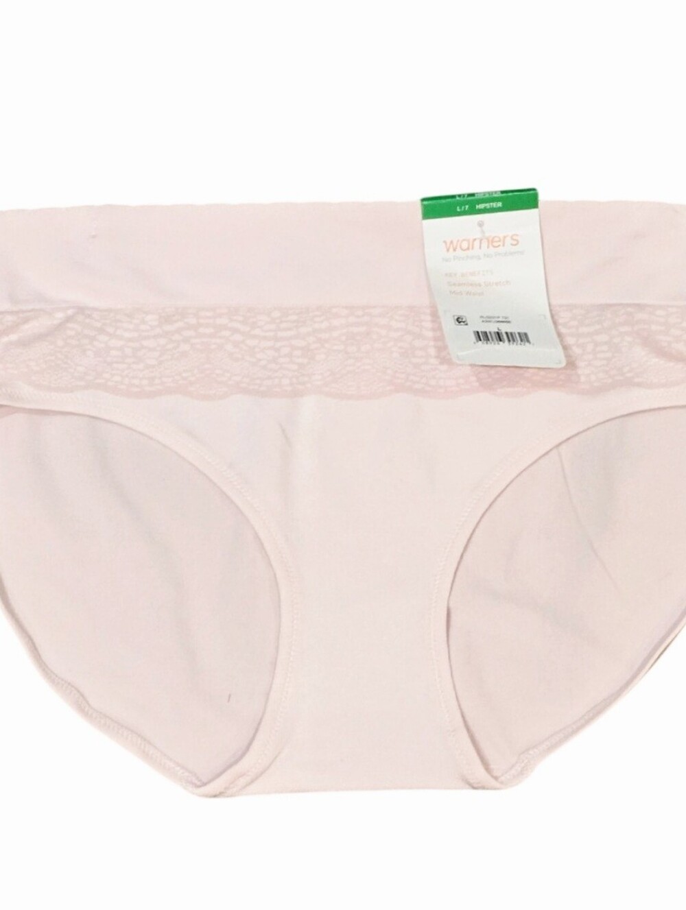 Warner's Cloud 9 Seamless Hipster Panties- Pink